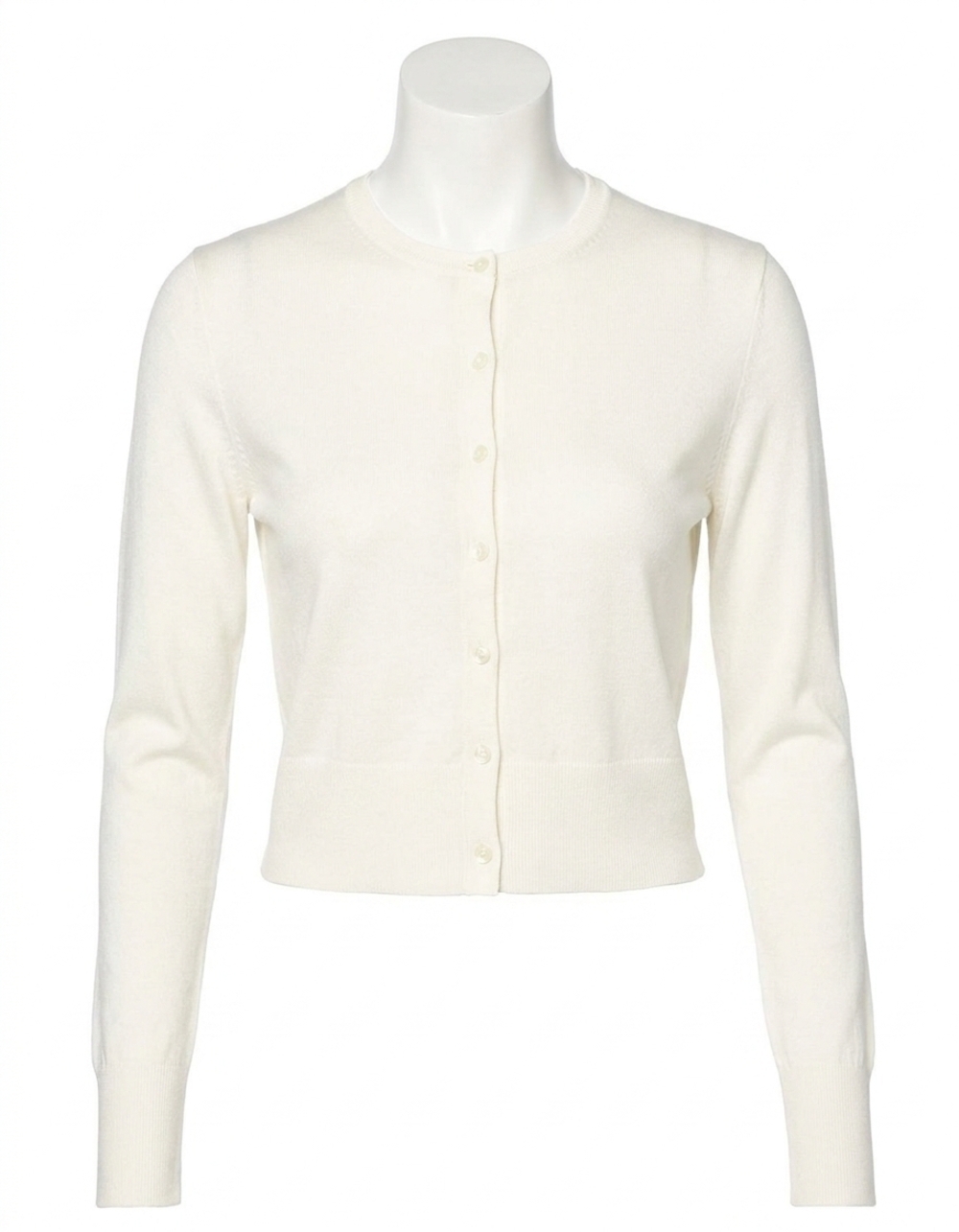 NEW KINROSS dress cardigan in white